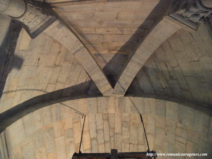 DETALLE DE LA BÓVEDA ABSIDAL
